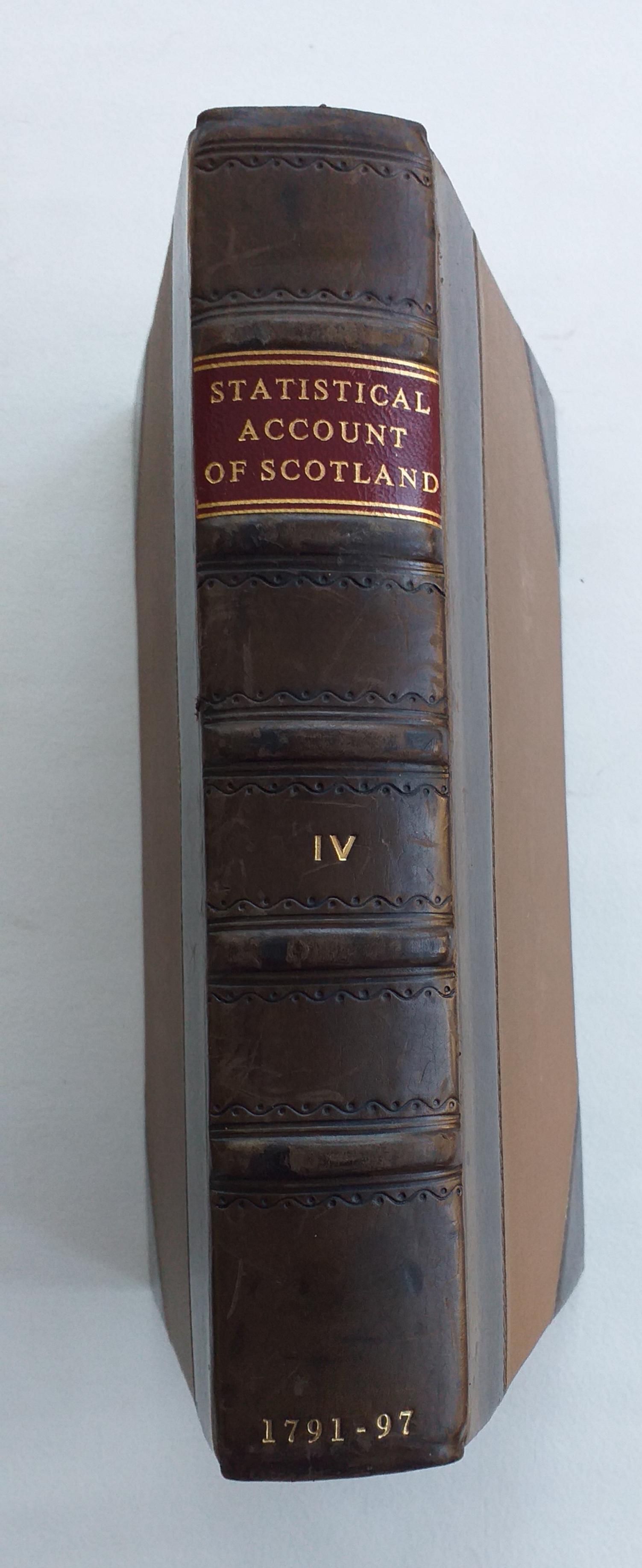 The Statistical Account of Scotland drawn up from the communications of the ministers of the different parishes. Volume Fourth 4 IV.