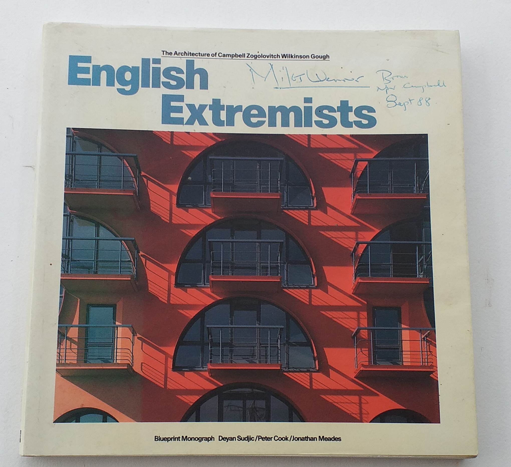 'English Extremists : The Architecture of Campbell Zogolovitch Wilkinson Gough (A Blueprint Monograph)
